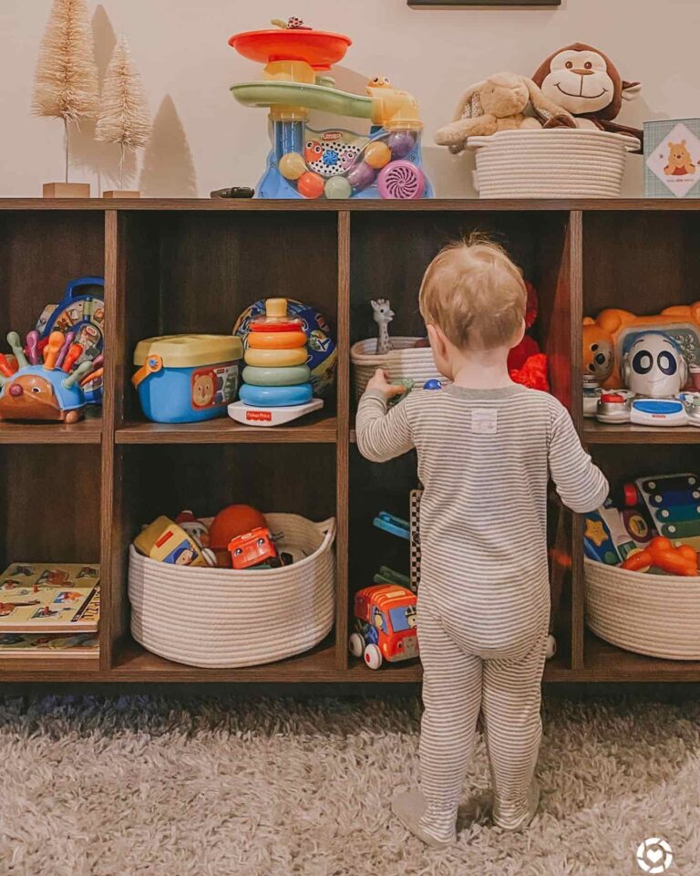 8 Toy Storage Hacks to Maximize Living Room Space