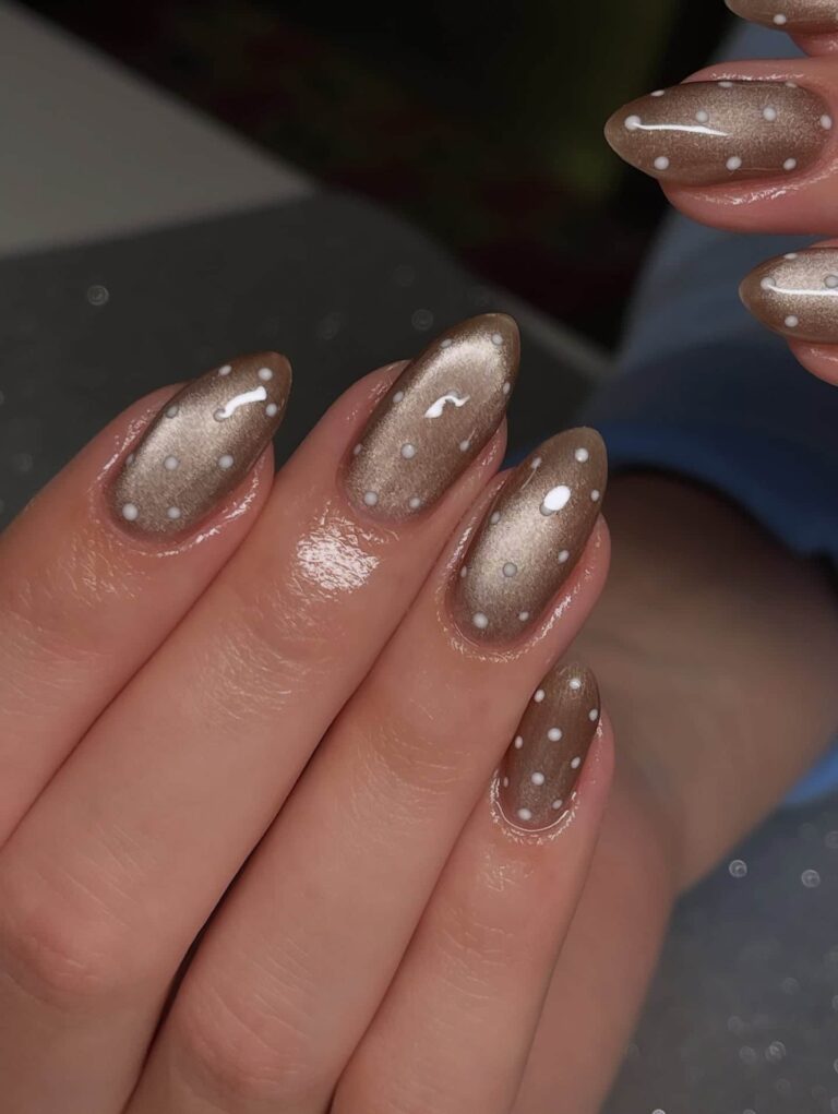 19 Cat Eye Nail Designs So Glossy, You’ll Be Staring at Your Hands All Day