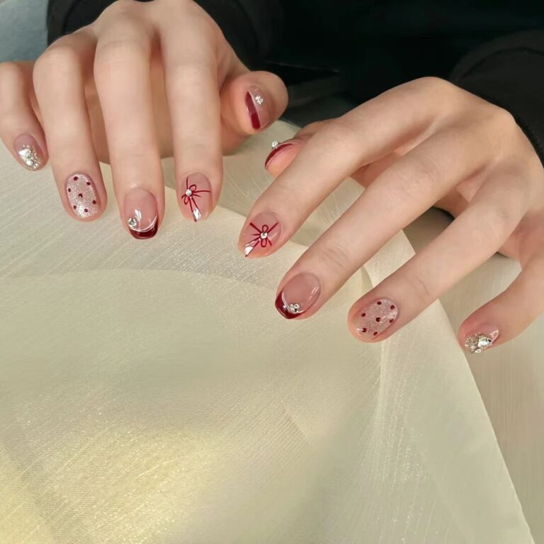 23 Stunning Bowknot Cat Eye Nails to Steal the Spotlight This Season